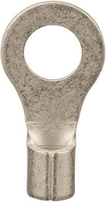 NSI ring tongue terminal showing wire barrel and stud hole