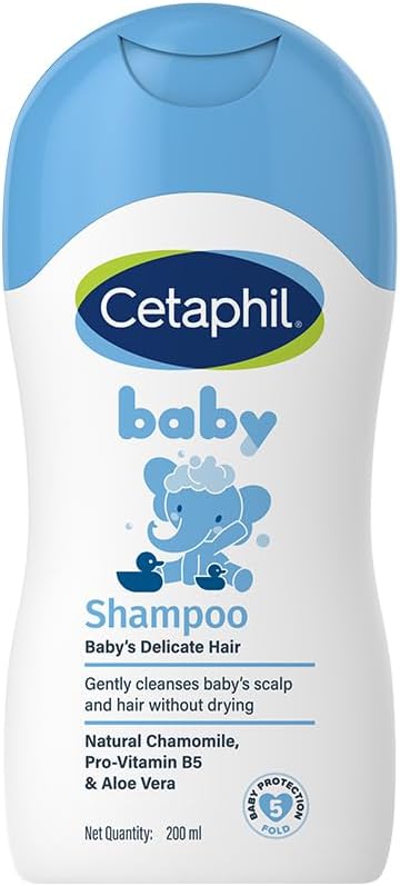 Cetaphil baby shampoo front view bottle packaging