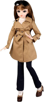 UCanaan BJD Doll, 1/3 SD Dolls 24 Inch 18 Ball Jointed Doll DIY Toys with Clothes Outfit Shoes Wig Hair Makeup, Best Gitfs for Christmas Birthday - Image 9
