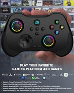 Joso cloud controller highlighting the rear programmable macro buttons M1 and M2