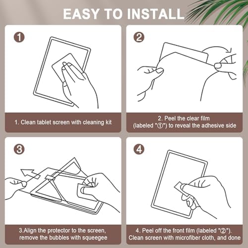 Three pack screen protector set for Kindle Scribe Colorsoft