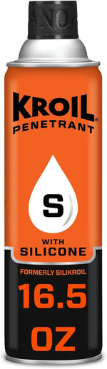 Kroil SiliKroil penetrating oil with silicone sixteen point five ounce aerosol can front view