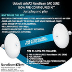 Good Story wireless bridge bundle displaying side profile and mounting alignment bracket.