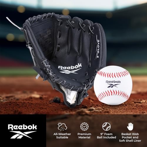 Close up of Reebok youth training mitt adjustable wrist strap