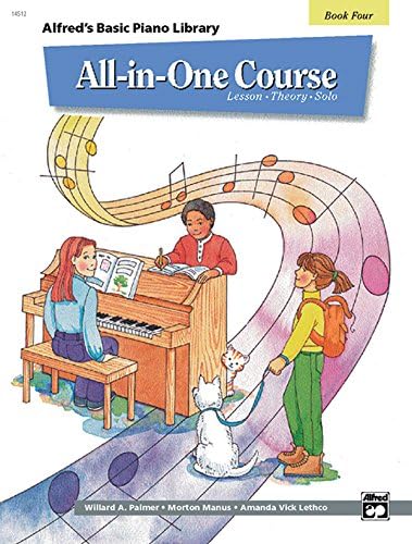All-in-One Course for Children: Lesson, Theory, Solo, Book 4 (Alfred's Basic Piano Library) - Image 2