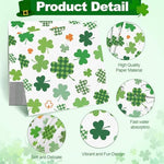 Complete 75 piece St Patricks Day party tableware bundle