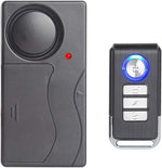 Mengshen wireless vibration alarm front view with remote control
