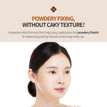 Dual ended K beauty contour stick for natural face sculpting and definition