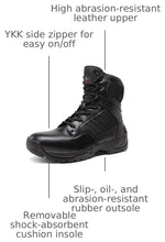 Nortiv 8 military boots outsole showing non-slip rubber tread