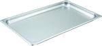 Winco heavy-duty steam pan corner detail
