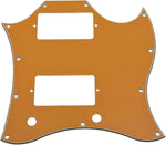 American Standard SG Guitar Full Face Pickguard fits USA Gibson SG Special Guitar Black White Shell - Image 13