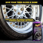 Meguiar's Endurance Tire Gel 16 fluid ounce bottle side view