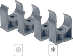 JruiZhp PVC Pipe Clamps close-up of high-density material