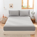 Simple&Opulence Linen Fitted Sheet (1 Piece) - 14 Inch Deep Pocket Mattress Cover Natural Flax Cotton Blended Soft Breathable Bedding - Linen, King Size - Image 13