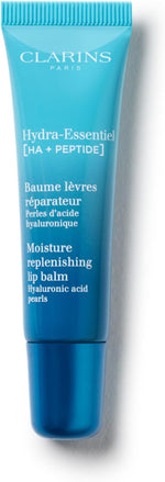 Clarins Hydra-Essentiel Moisture Replenishing Lip Balm front view packaging