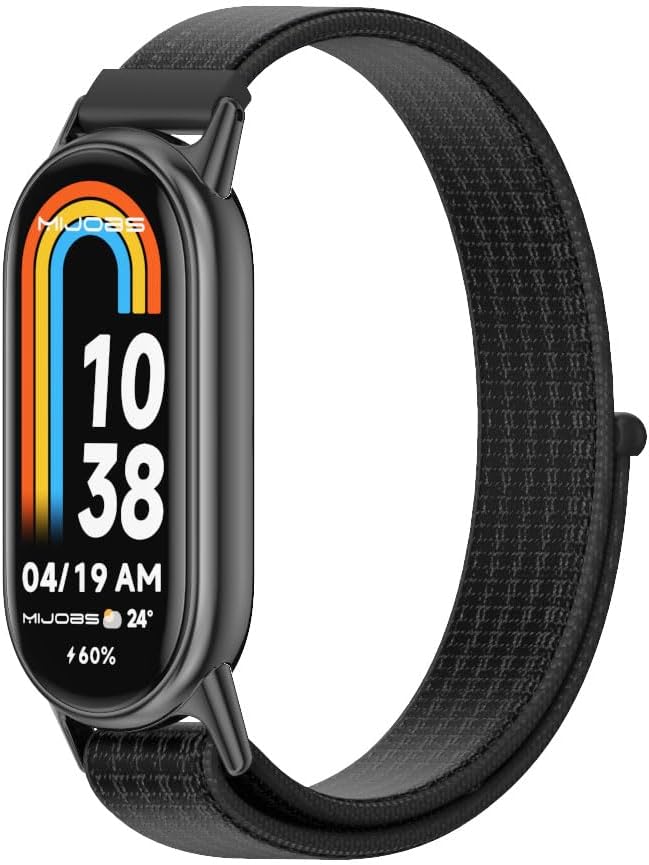 MIJOBS breathable replacement strap front view smartwatch band