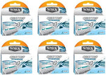 Schick Quattro Titanium Razor Blade Refills for Men - 24 Cartridges - Image 2