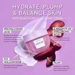 Glow Recipe Plum Plump Hyaluronic Acid Face Cream Moisturizer, Korean Moisturizer for Dry Skin, Plumping + Firming Hydration, Polyglutamic Acid + Peptides, Refillable (50ml) - Image 4