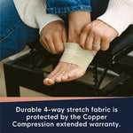 One pair of black arch support braces for men and women