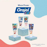 USA imported Orajel kids toothpaste packaging for cavity prevention