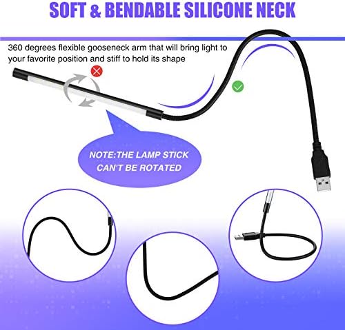 Touch switch interface on the head of the Mudder portable reading light