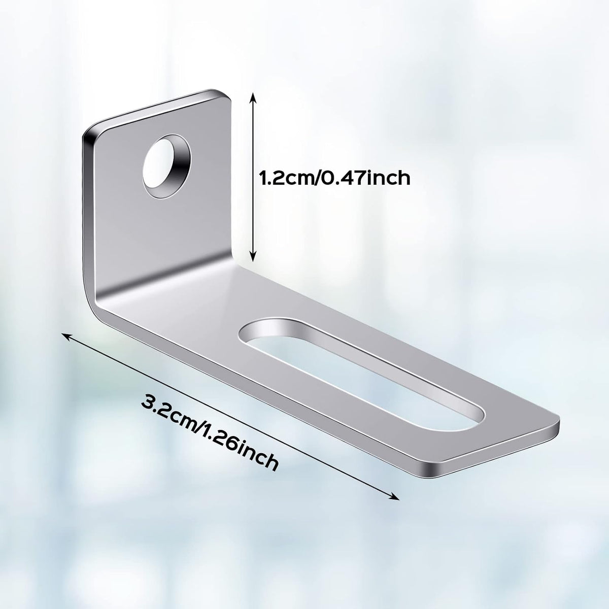 Oudain L shaped hanger supports and metal brackets