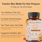 Nutritional facts and safety instructions on the authentic USA imported Tuyapio bottle