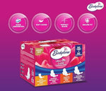 Bodyform 60 pads and 60 pantyliners variety pack for comprehensive period protection