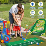 Liberry portable golf cart with retractable handle and strap
