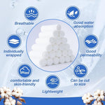 MAQIHAN lightweight medical dressing rolls pack for household emergency kits.