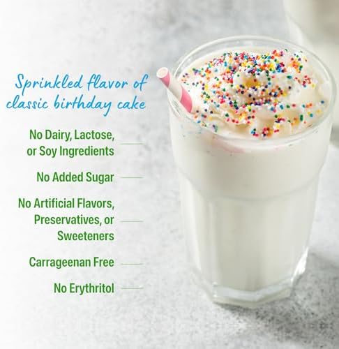 Close up of plant based protein powder texture