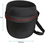 L LTGEM waterproof carrying case back view detailing the premium durable Ethylene Vinyl Acetate shell material finish