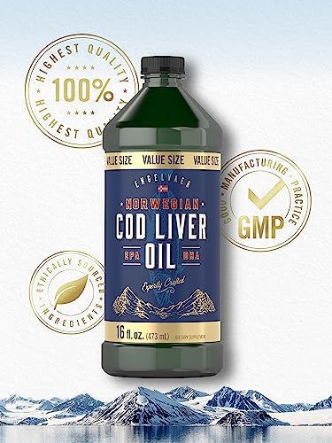 Carlyle imported USA fish oil liquid packaging showing vitamin A and D3 values
