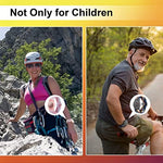 Yizhet premium nylon weave tracking band on a child wrist illustration