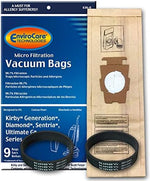 EnviroCare replacement vacuum dust bags front view packaging