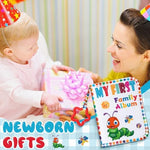 Fullhawl classic multicolor family keepsake album closed view showing the compact travel friendly design.