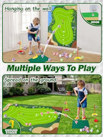 Liberry golf chipping mat with target scoring zones