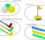 Orzizro golf set including clubs and balls for toddlers