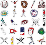 JOICEE baseball vinyl decals being peeled easily from their non-stick backing paper showing pre-cut edges.