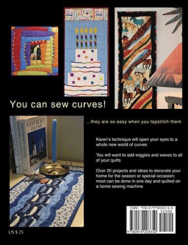 Paperback quilting guide featuring topstitch-piecing techniques