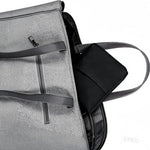 Travel gear for parents with infants showing car seat bag