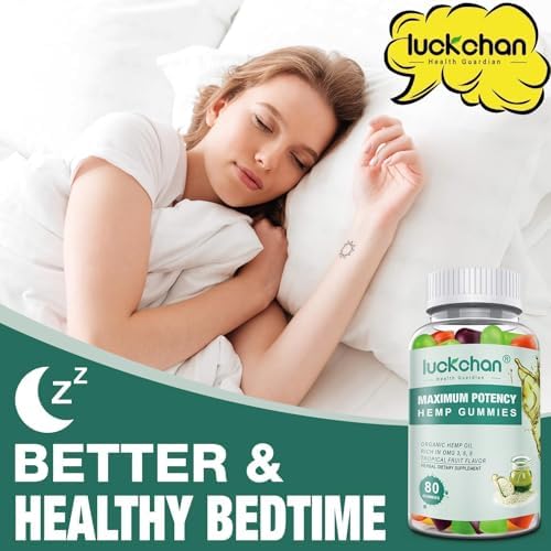 Luckchan hemp gummies supplement label details