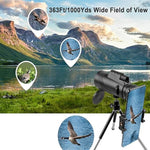 ONOLA imported 80x100 monocular telescope full kit with smartphone adapter and stand