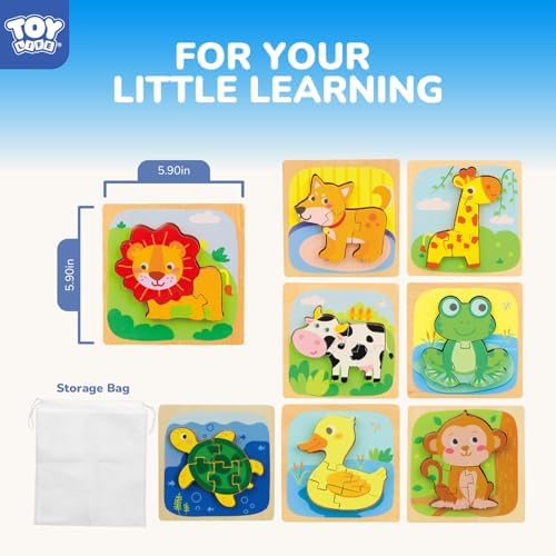 Premium educational learning toys for one two and three year old girls and boys package view.
