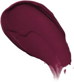 Maybelline Corrupt Cranberry matte liquid lipstick swatches on skin