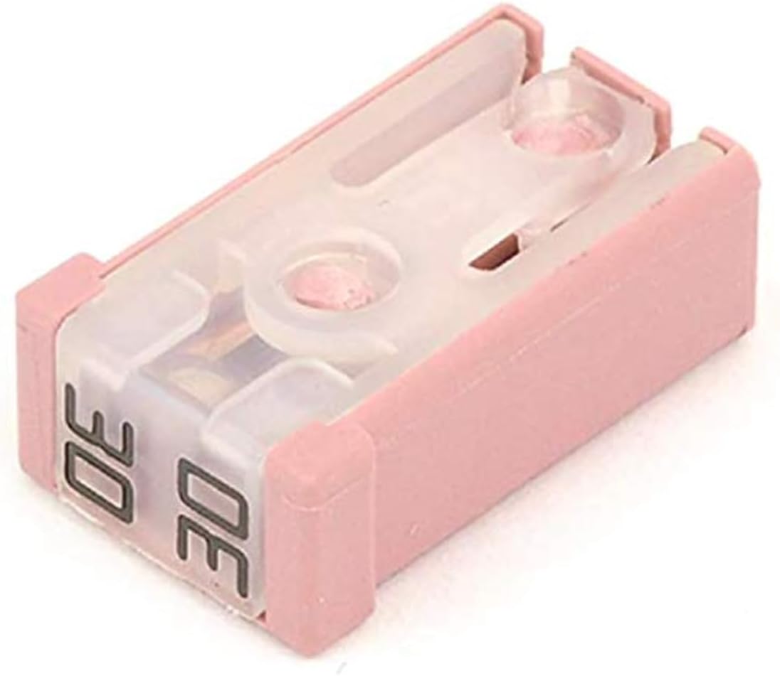 Avlis-Co pack of 10 slotted MCase plus 30 amp fuse front view automotive accessory
