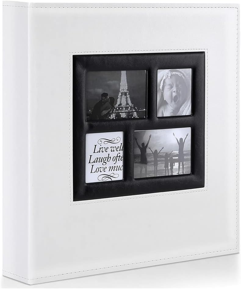 Ywlake Photo Album 4x6 500 Pockets Photos, Extra Large Capacity Family Wedding Picture Albums Holds 500 Horizontal and Vertical Photos Brown - Image 11