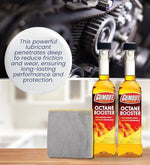 Complete three piece vehicle care kit featuring authentic imported fuel additives
