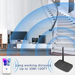 Besign long range audio adapter displaying Type-C USB power input port connection close up
