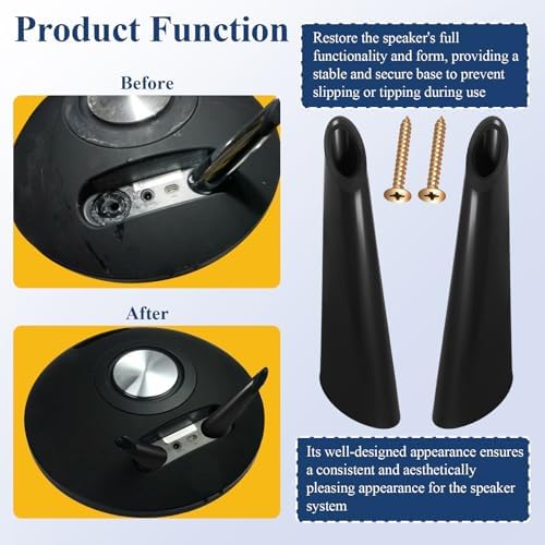 Close up of WFCYX speaker stand replacement parts